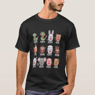Chinese Zodiac Year of the Rabbit Kids Chinese New T-Shirt