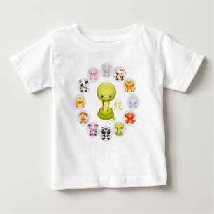 Chinese Zodiac Year of the Snake 2013 Baby T-Shirt