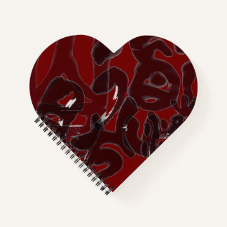 Chinesische Kalligraphie- Dao folgt der Natur 道法自然 Notebook