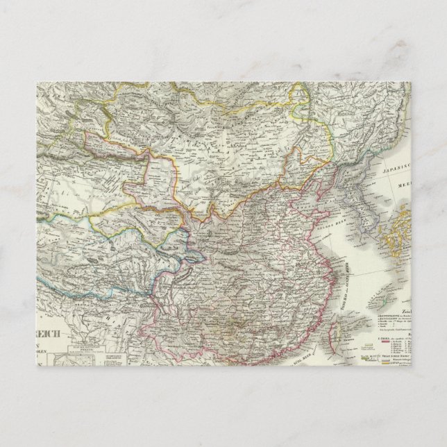 Chinesische Reich - Chinese Empire Postcard (Front)
