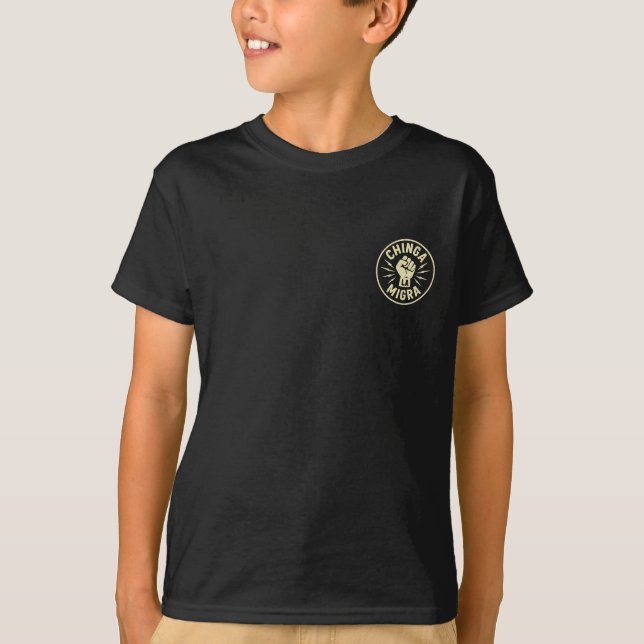 Chinga La Migra - Anti Ice T-Shirt (Front)