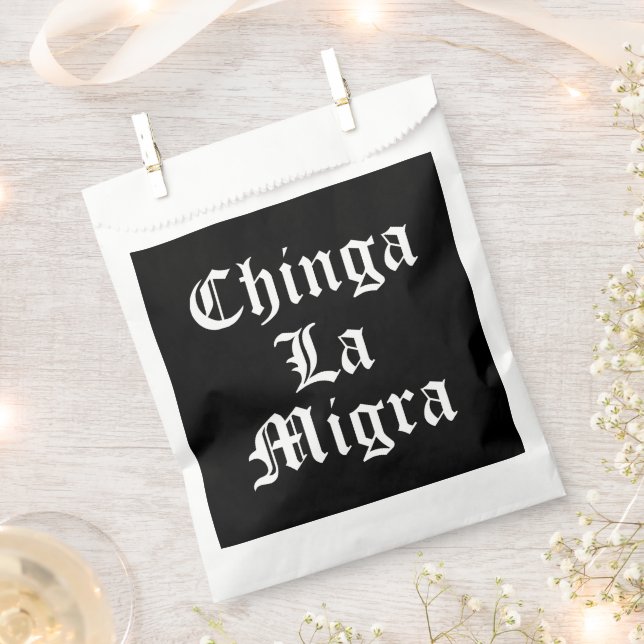 Chinga LA Migra Favour Bags (Clipped)
