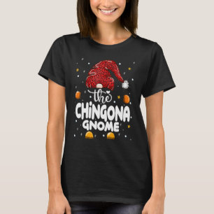 Chingona Gnome Leopard Family Matching Christmas P T-Shirt