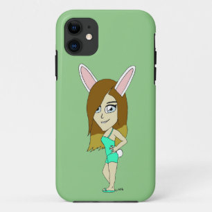 Chini Bunny girl Case-Mate iPhone Case