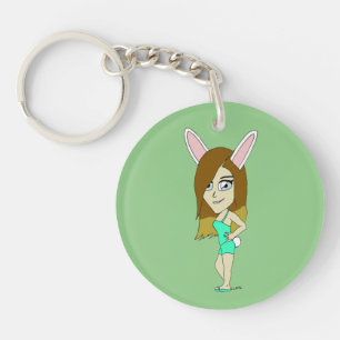 Chini Bunny girl Key Ring