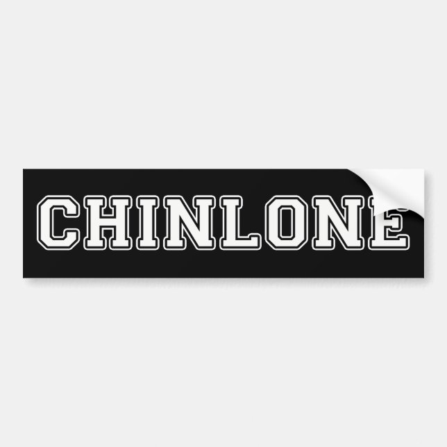 Chinlone Bumper Sticker (Front)