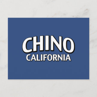 Chino California Postcard