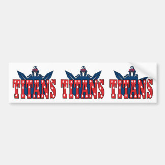 Chino Valley Titans Bumper Sticker