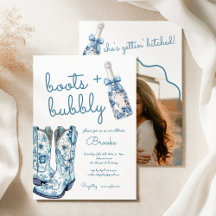 Chinoiserie Boots and Bubbly Bridal Shower