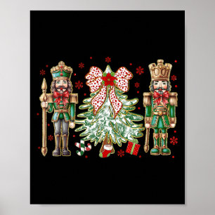 Chinoiserie Christmas Nutcracker Christmas Tree Co Poster