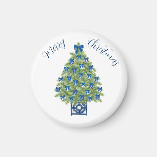 Chinoiserie Christmas Tree Magnet