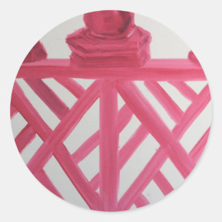 Chinoiserie Classic Round Sticker