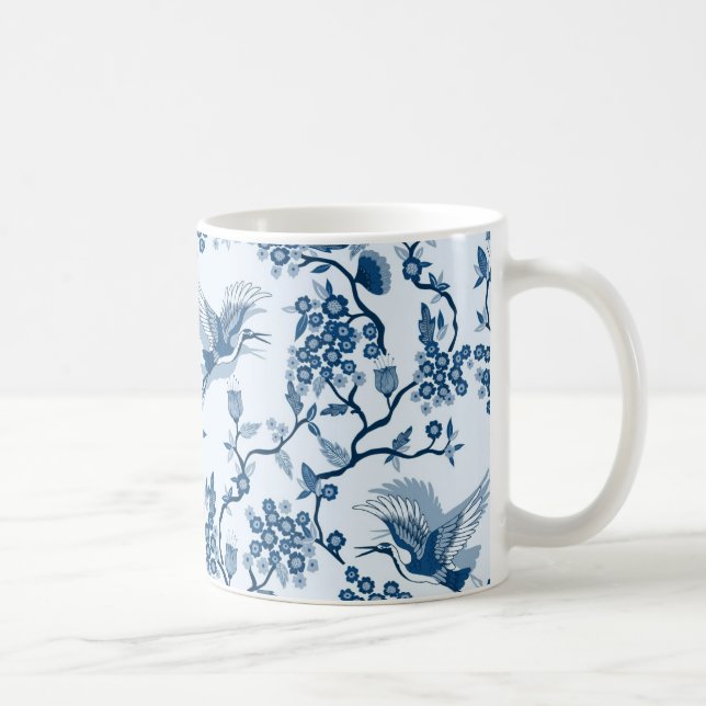 Chinoiserie Coffee Mug – Unique Art-Inspired Drink (Right)