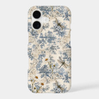 Chinoiserie Dragonflies, Daisies and Lace