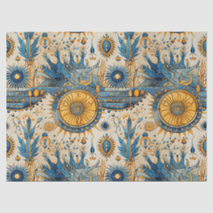 Chinoiserie Exotic Birds Botanical Pattern (1) Tissue Paper