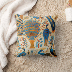 Chinoiserie Exotic Birds Botanical Pattern (9) Cushion