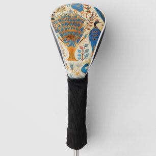 Chinoiserie Exotic Birds Botanical Pattern (9) Golf Head Cover