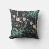 Chinoiserie Exotic Birds: Vintage Banana Tree Wall