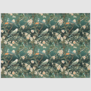 Chinoiserie Floral Pattern Tissue Paper