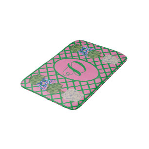 Chinoiserie Ginger Jar Jars Topiary Rug Bath Mat