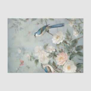 Chinoiserie Light Blue Nature Tissue Paper