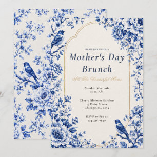 Chinoiserie Mother’s Day Brunch Invitation