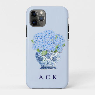 Chinoiserie Nantucket Blue Hydrangeas  Case-Mate iPhone Case