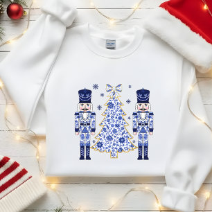 Chinoiserie Nutcracker Christmas, Nutcracker Sweatshirt
