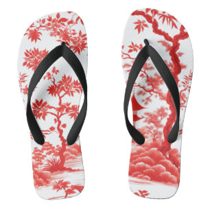CHINOISERIE PAGODA JANDALS