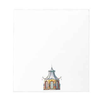 Chinoiserie Pagoda Notepad
