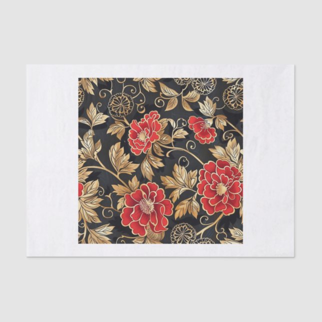 Chinoiserie Patterns5 Tissue Paper (Front)