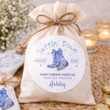 Chinoiserie Settlin' Down Bachelorette Party 