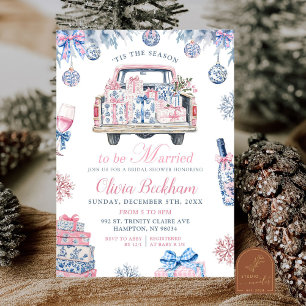 Chinoiserie To Be Married Bridal Shower Invitation