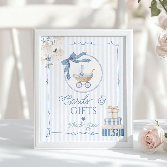 Chinoiserie Vintage Carriage Cards and Gifts Poster (Creator Uploaded)