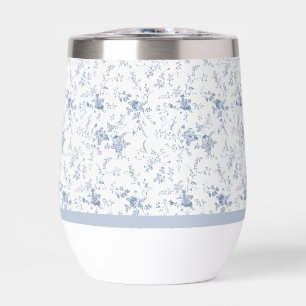 Chinoiserie Vintage Floral Blue Wedding