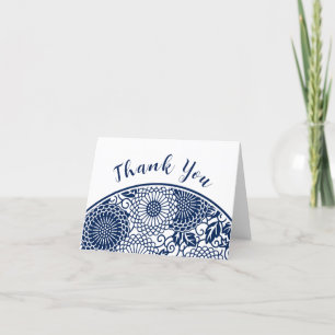 Chinoiserie Vintage Thank You Card