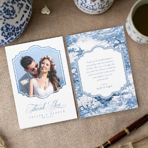 Chinoiserie Wedding Pattern Photo Template ID1094