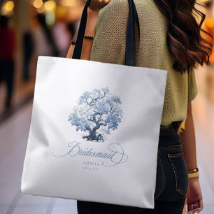 Chinoiserie Wedding Tree Motif Bridesmaid ID1094 Tote Bag