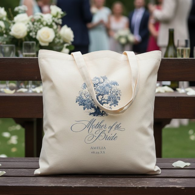 Chinoiserie Wedding Tree Motif Mother Bride ID1094 Tote Bag (Creator Uploaded)