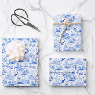 Chinoiserie Wrapping Paper Sheet
