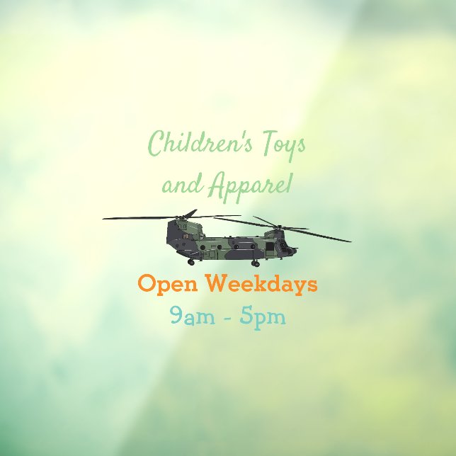 Chinook army helicopter cartoon illustration (Sheet 3)