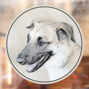 Chinook (Helicopter Ears) Painting - Dog Art