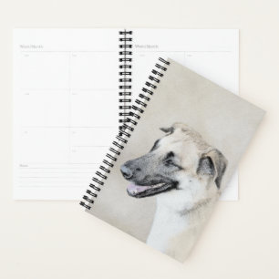 Chinook (Helicopter Ears) Painting - Dog Art Planner