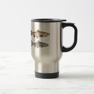 Chinook - King Salmon (spawning phase) Travel Mug