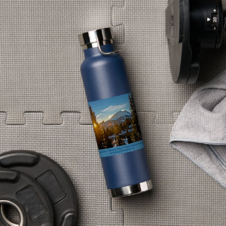 Chinook Pass Sunset Water Bottle