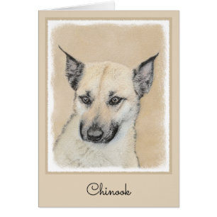 Chinook (Pointed Ears) Painting - Original Dog Art