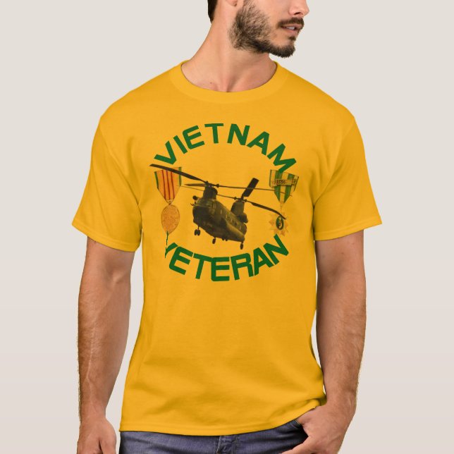 Chinook VN Vet T-Shirt (Front)