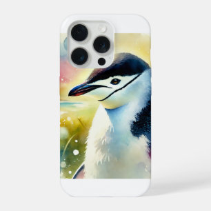 Chinstrap Penguin 210824AREF115 - Watercolor iPhone 15 Pro Case