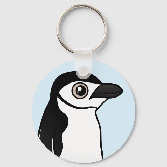 Chinstrap Penguin Key Ring (Front)