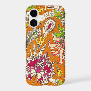 chintz pop orange